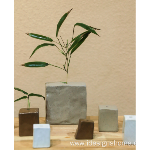 Chive Frost Ceramic Flower Vase